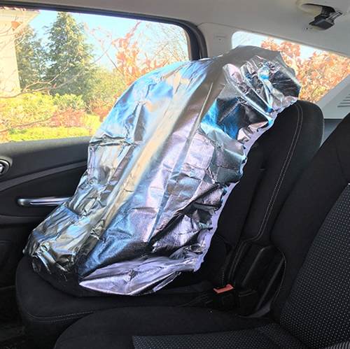 Solfolie til autostol beskyttelse
